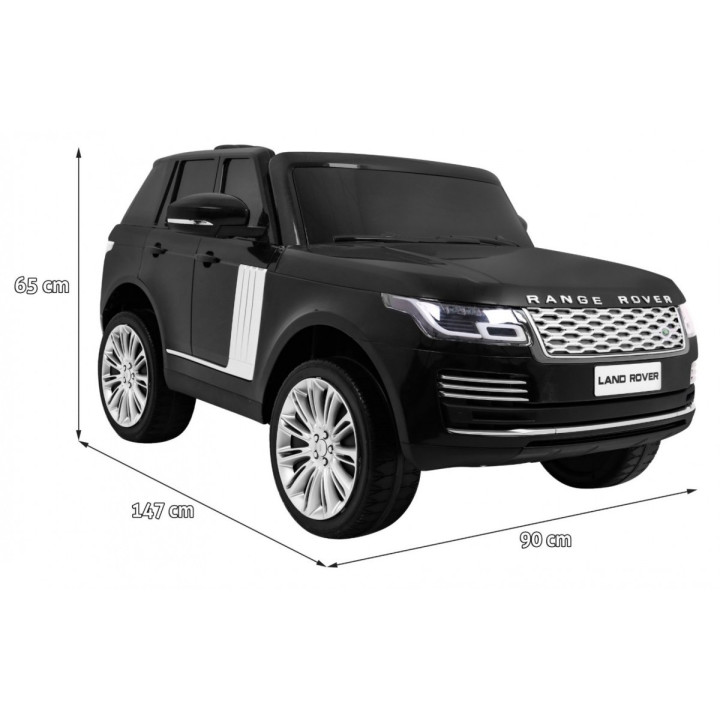 Range Rover HSE 24V ride on car with MP3 LED - Black