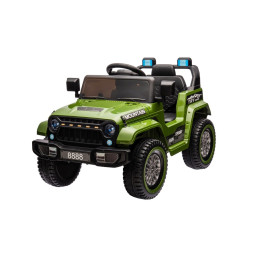 Macchina elettrica bambini Mountain 12V con MP3 - Verde