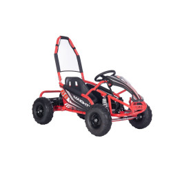 Kids electric go-kart Maighty 1000W 48V hydraulic brakes - Red