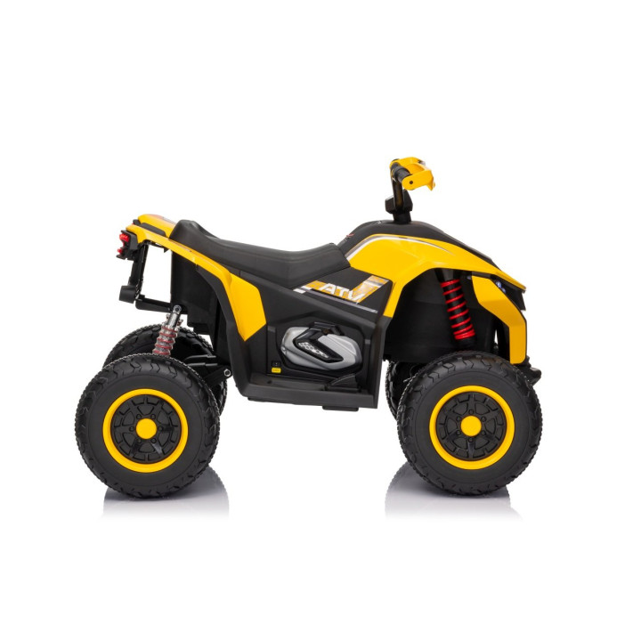 Kids electric quad Fast Wheel 12V 4x35W motors - Yellow