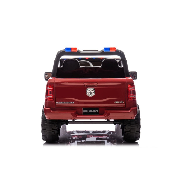 RAM 3500 Fire Truck 24V 400W kids ride on with siren - Red