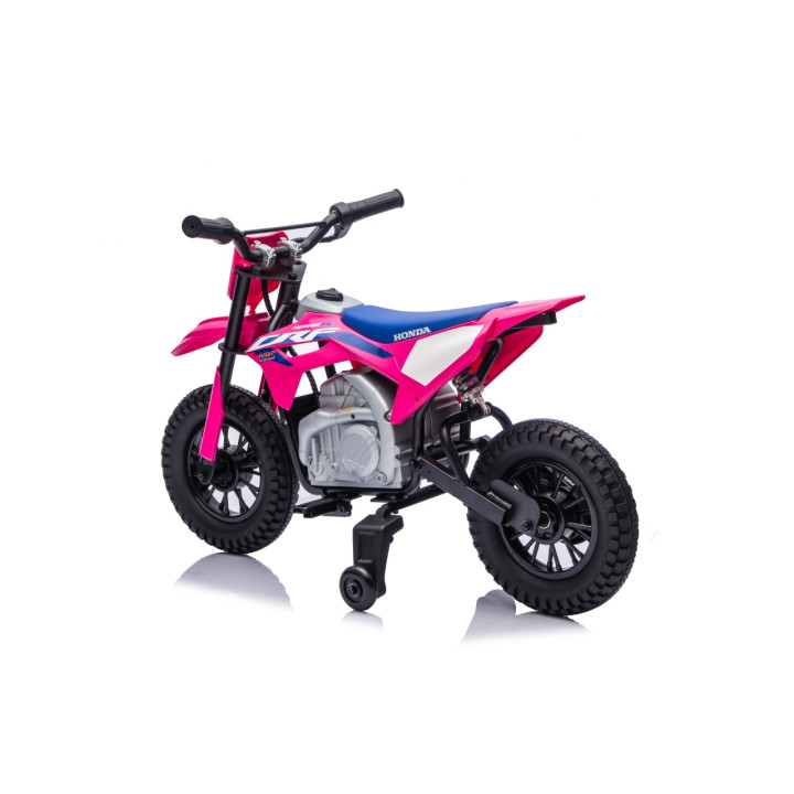 Honda CRF450R moto cross elétrica infantil 12V - Cor-de-rosa