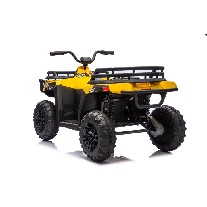 Quad eléctrico infantil 24V 4x4 con mando 2.4GHz - Naranja