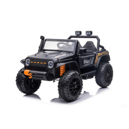 Jeep Monster 24V ride on car with parental remote - Black
