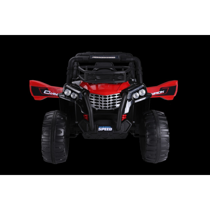 Coche eléctrico infantil UTV 24V 2x200W con MP3 - Rojo