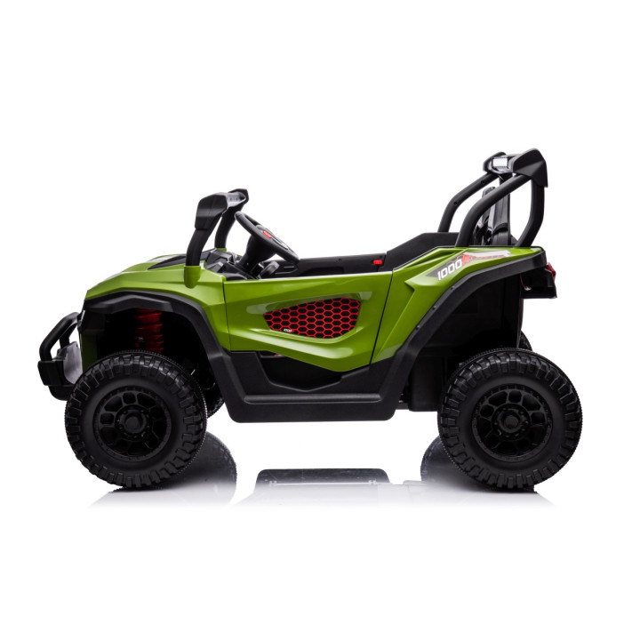 Buggy elétrico infantil Gravity 24V 4x4 com comando 2.4GHz - Verde