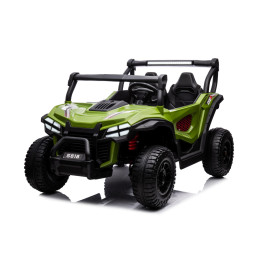Buggy électrique enfant Gravity 24V 4x4 télécommande 2.4GHz - Vert
