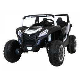 Elektro-Buggy ATV Racing 4x4 24V 2-Sitzer für Kinder - Weiß