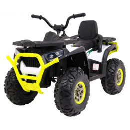 Quad elettrico bambini 12V ATV Desert telecomando 2.4GHz - Bianco