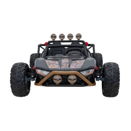 Buggy UTV infantil Racing 5 24V 2 lugares - Preto