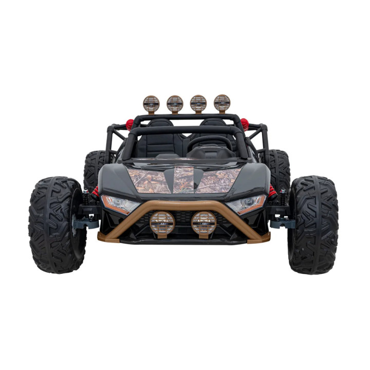 Buggy UTV infantil Racing 5 24V 2 lugares - Preto