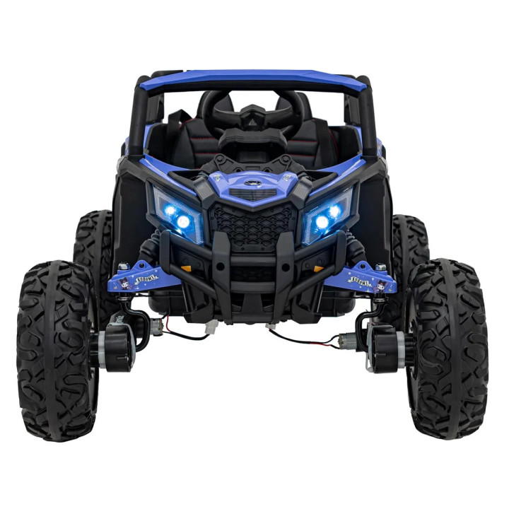 Kids electric ATV buggy Defend Kuromi 12V 4x4 - Purple