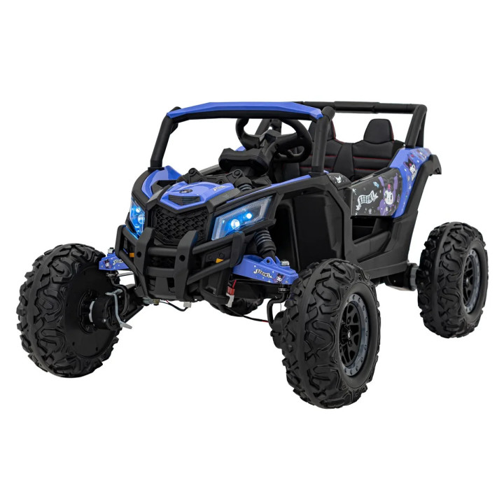 Buggy ATV bambini Defend Kuromi 12V 4x4 - Viola
