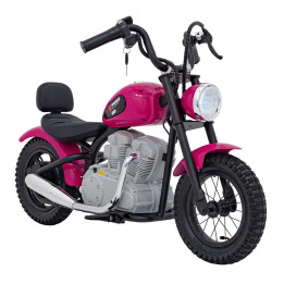 Kids electric motorbike Speed Power 24V brushless - Pink