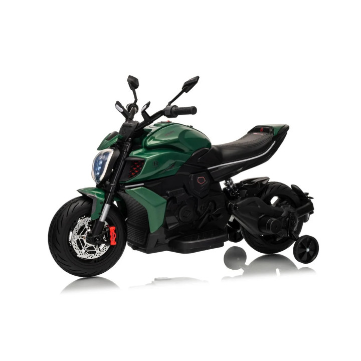 Ducati Diavel x Bentley 12V kids electric motorbike - Green
