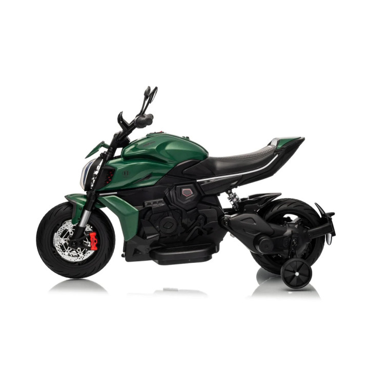 Moto eléctrica infantil Ducati Diavel x Bentley 12V - Verde