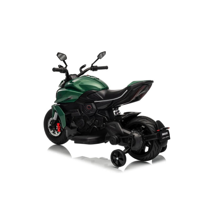 Ducati Diavel x Bentley 12V kids electric motorbike - Green