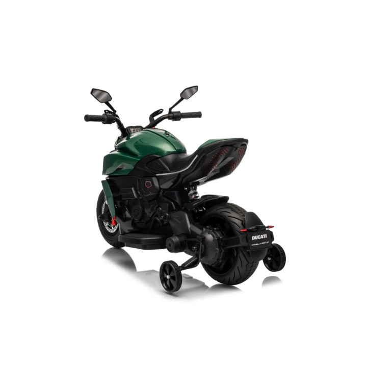 Moto eléctrica infantil Ducati Diavel x Bentley 12V - Verde