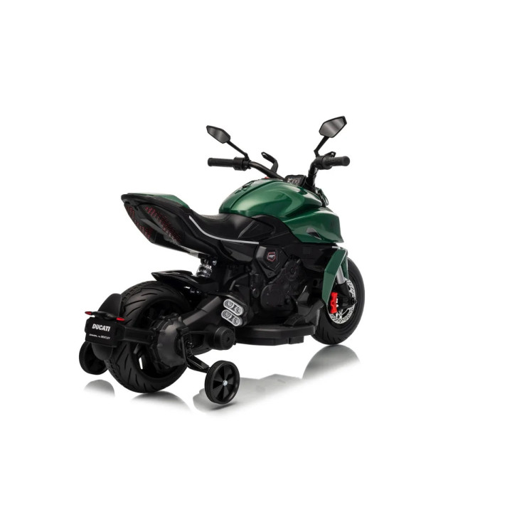 Moto eléctrica infantil Ducati Diavel x Bentley 12V - Verde