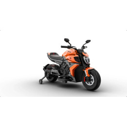 Moto électrique enfant Ducati Diavel x Bentley 12V - Orange