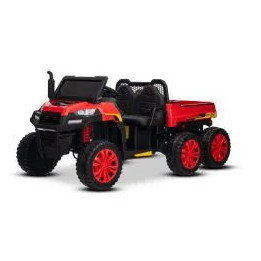 Tracteur électrique enfant RIDER 6X6 24V biplace