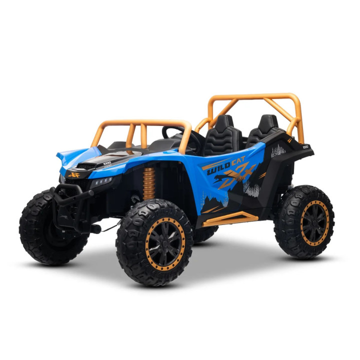 Buggy elétrico infantil Arctic Cat 24V 4x4 dois lugares - Azul