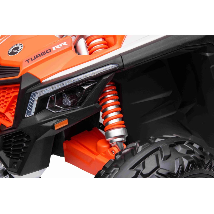 Kids Ride-On Quad Can-Am Maverick 24V 2-Seat - Orange