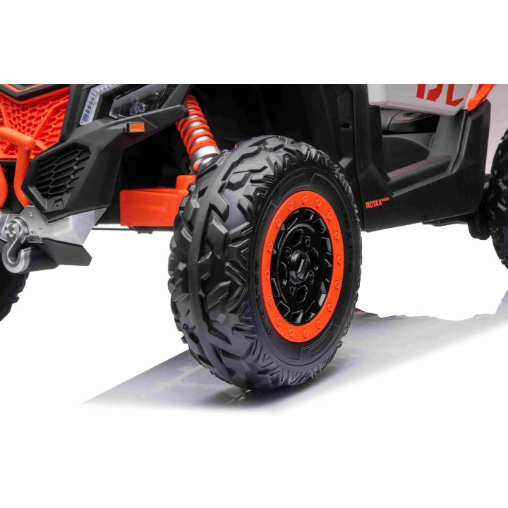 Kids Ride-On Quad Can-Am Maverick 24V 2-Seat - Orange