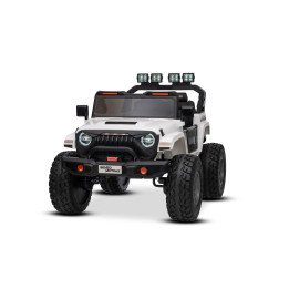 Offride kids electric ride-on 4x4 24V two-seater - White