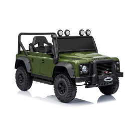 Fuoristrada elettrico bambini Land Rover Defender 110 SVX 12V