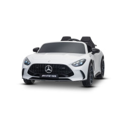 Kids Electric Ride-on UTV Mercedes GT63 AMG 24V 2-Seater 4x200W - White