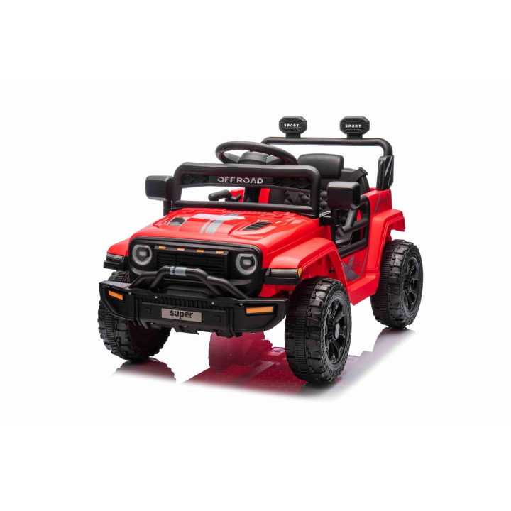Kinder Elektroauto Geländewagen OFFROAD 12V mit Fernbedienung - Rosa