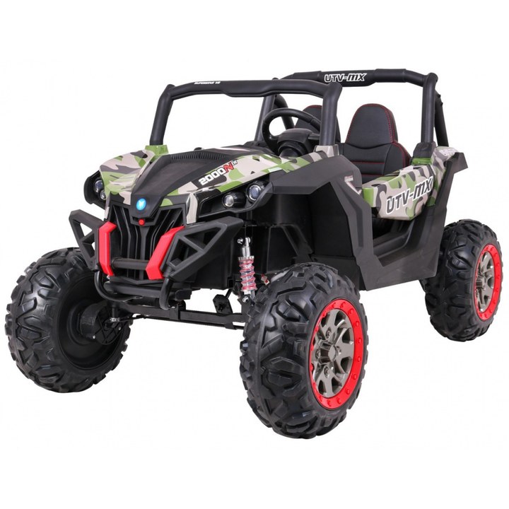 Buggy infantil SuperStar 24V 4x4 dois lugares - Camuflagem