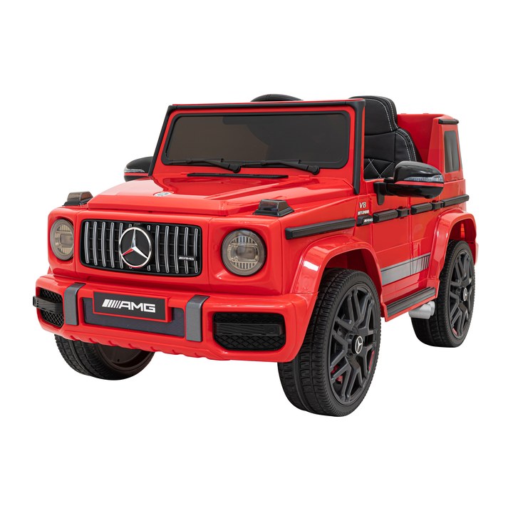 Kinder Elektroauto Geländewagen Mercedes G63 AMG 12V - Rot