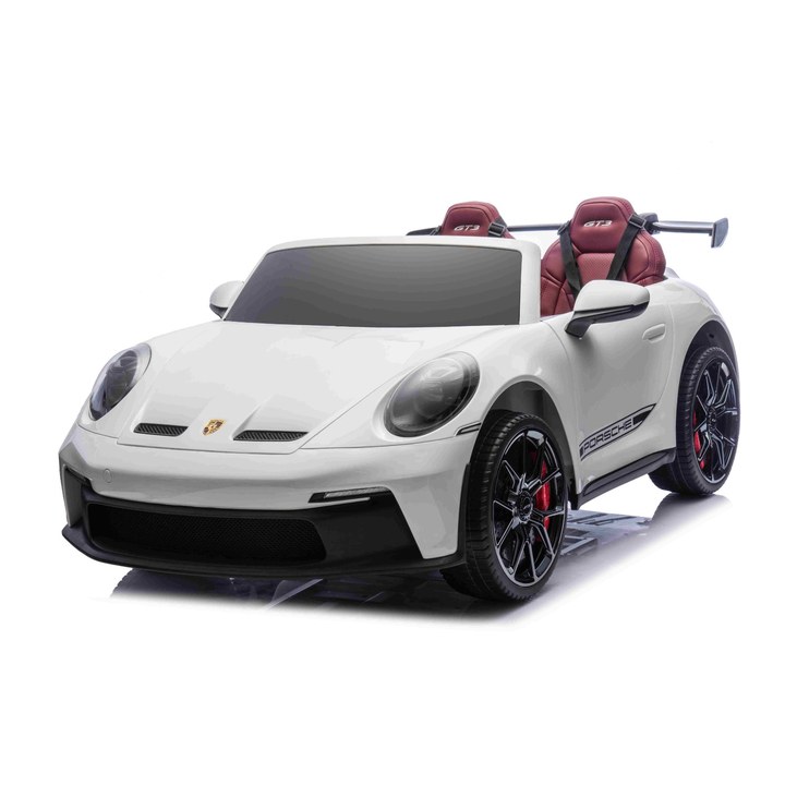 Auto elettrica Porsche 911 GT3 24V 4x4 biposto - Bianco