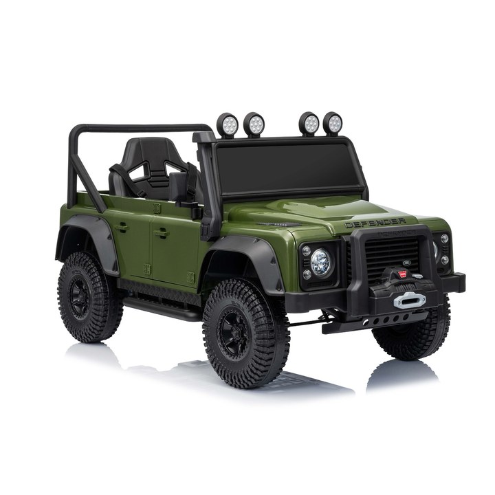 Kinder Elektroauto Geländewagen Land Rover Defender 110 SVX 12V - Grün