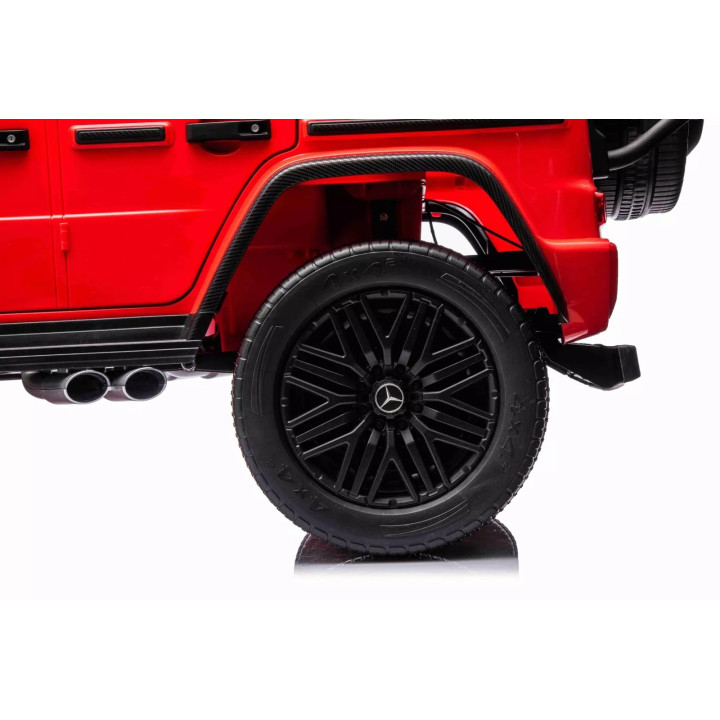 Coche eléctrico Mercedes G63 AMG 12V biplaza