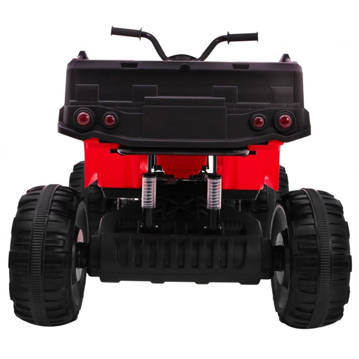 Quad électrique enfant ATV XL 12V télécommande 2.4GHz - Rouge