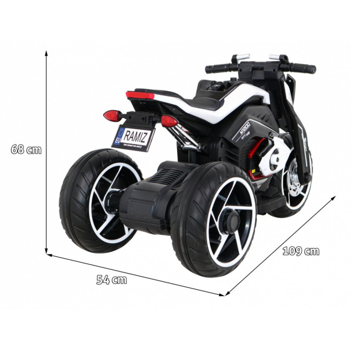 Mota elétrica infantil Future Motor 12V/7Ah com MP3 - Branco