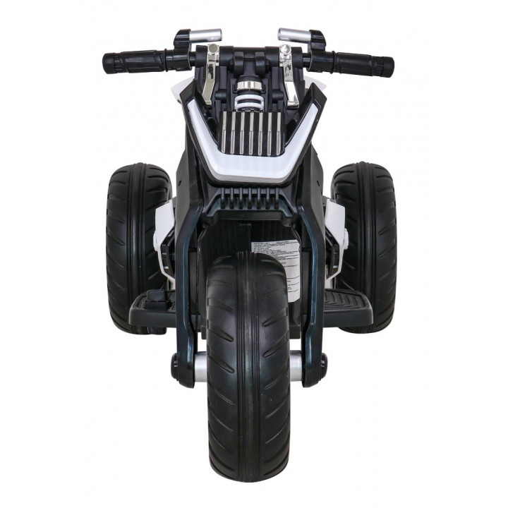 Moto eléctrica infantil Future Motor 12V/7Ah con MP3 - Blanco