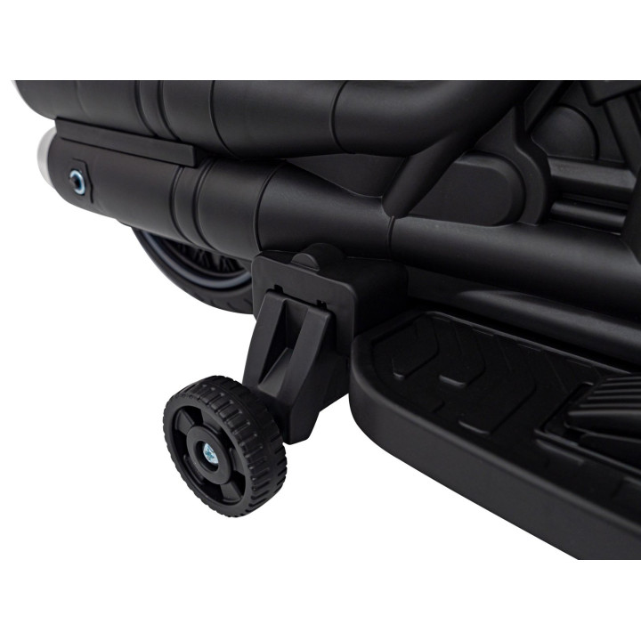 Moto chopper eléctrica infantil Faster 6V con LED - Blau