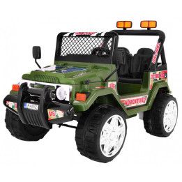 Carro elétrico infantil Raptor Drifter EVA e MP3 - Verde
