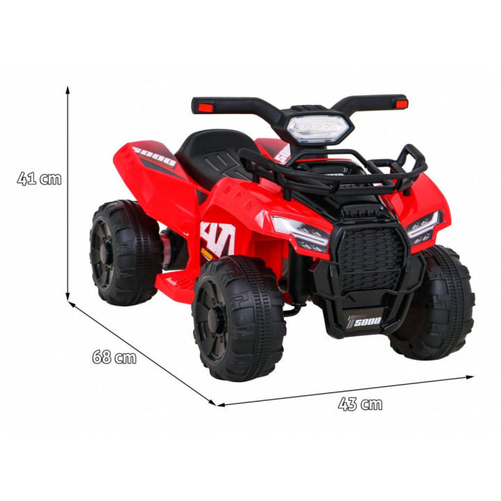 Kinderquad Elektro Storm 6V - Rot