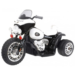 Mota elétrica infantil Chopper 6V LED - Preto