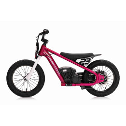 Moto électrique enfant Baigor 23 Pro 24V avec LED - Rose
