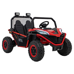 Buggy infantil Faster 4x4 24V biplaza - Rojo
