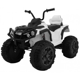 Quad elettrico bambini 12V ATV-2 con telecomando 2.4GHz - Bianco