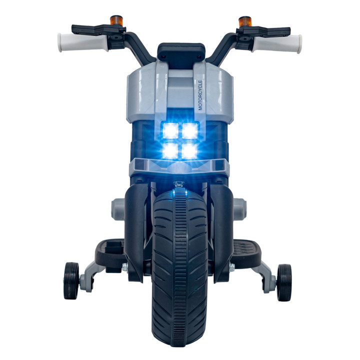 Moto eléctrica infantil MotorFuture 88 6V triciclo bebé - Weiß